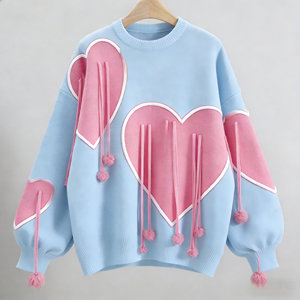 <span class=keywords><strong>Pull</strong></span> en tricot pour l'hiver/le printemps, haut à manches longues pour femmes, col rond, style basique, <span class=keywords><strong>pull</strong></span> pour femmes, <span class=keywords><strong>pull</strong></span> en tricot avec logo personnalisé - Product Image 1