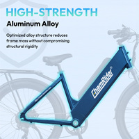 Sepeda Listrik Chamrider 26 Inci Ban Tebal 3.0 48V 55Ah 80Nm Torsi Tinggi Rem Cakram Hidrolik Shimano 7 Speed Delivery Ebike C 55