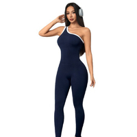 Traje de Yoga de Una Pieza Personalizado para Mujer, con Efecto Levanta Glúteos, Absorbe la Humedad, Ropa Deportiva Todo en Uno para Gimnasio, Pilates y Entrenamiento Diario