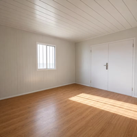 Maison préfabriquée étanche, maison modulaire mobile, bureau préfabriqué, bâtiment de 20 pieds, maisons portables prêtes à l'emploi, maison conteneur détachable