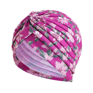 <span class=keywords><strong>Bonnet</strong></span> imprimé floral, Turban pour femmes, nouvelle collection, couvre la tête, <span class=keywords><strong>chimio</strong></span>, perte de cheveux, chapeau de sommeil - Product Image 4