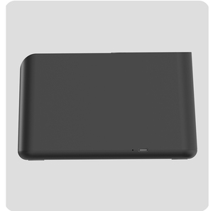 Portapenne da Scrivania con Logo Luminoso LED, Caricatore Wireless e Supporto per Telefono - Product Image 5