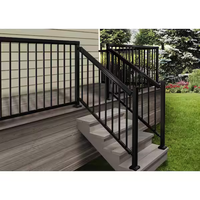 Système de balustrade en aluminium de qualité supérieure avec surface thermolaquée pour les projets de protection et de sécurité des balcons résidentiels