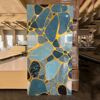 Panneau mural de décoration intérieure, plaque en PVC plastique haute brillance pour la maison, certifié CE SGS