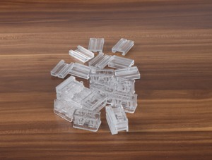Deslizamiento transparente de la cremallera de la <span class=keywords><strong>caja</strong></span> de alambre del extremo de la cremallera de la lluvia de agua de los cables de 18AWG - Product Image 5
