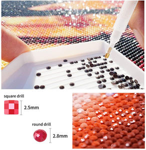 Venta al por mayor de gran tamaño <span class=keywords><strong>La</strong></span> Última <span class=keywords><strong>Cena</strong></span> diamantes mosaico bordado 5D DIY religioso diamante <span class=keywords><strong>pintura</strong></span> kits para el hogar deco pared arte - Product Image 4