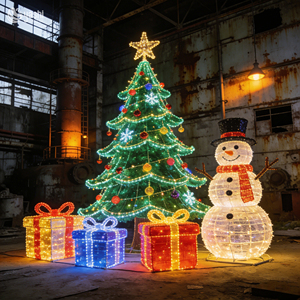 Christmas Forest <b>Light</b> Show LED Christmas <b>Tree</b> Lantern Manufacturer Supply Seasonal Holiday <b>Light</b> Performance Decorations - Product Image 6