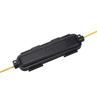 Caja de Protección para Cable de Fibra Óptica KEXINT FTTH, Tubo Termocontraíble para Empalme de Fibra Óptica, Conector LC/SC 1x1