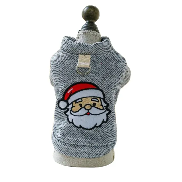 Personalizzato Pet Dog vestiti di natale cervo con nome cani inverno caldo felpe Bulldog francese per cucciolo di cane medio abbigliamento regalo