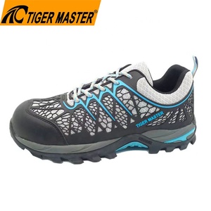 Zapatos de Seguridad para Hombre, Diseño OEM, para Senderismo, Corte Bajo, Parte Superior de KPU, Absorción de Impactos, Suela de Goma EVA, Protección Contra Pinchazos, Puntera de Fibra de Vidrio EU - Product Image 1