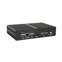 Budget 6 Ports Pare-feu sans ventilateur Mini PC Celeron 4405U 6-7th Gen I3 I5 I7 Prise en charge du routeur Pfsense 6*1G NIC Barebone basse puissance