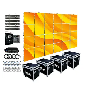 Panel LED 500mm x 500mm harga grosir dinding Video LED 500*1000 3.9 P3.9 layar tampilan LED luar ruangan