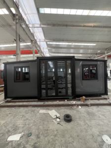 Vente Flash : Maison Conteneur Modulaire Préfabriquée d'Extérieur, Villa Préfabriquée 20/40 pieds, Maisons Pliables de Luxe Personnalisées - Product Image 1