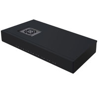 Station de charge industrielle en métal USB-C PD 8 ports, 45W par port, chargeur rapide pour ordinateur portable, tablette, PC, appareil photo, garantie 2 ans