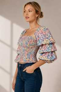 Excellent Quality Women <b>Crop</b> <b>Top</b> Trendy Cotton Casual Short <b>Top</b> For Summer And Daily Fashion Wear Available At Factory Price - Product Image 2