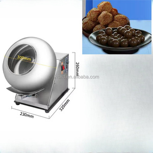 Thép không gỉ hạt giống kẹo lớp phủ hóa chất bóng làm và đánh bóng máy đường lớp phủ Nut lớp phủ máy - Product Image 2