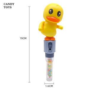 Jouet en plastique ABS jaune en forme de canard de dessin animé PLATO pour enfants avec des mouvements de danse et des sons - Cadeau surprise créatif promotionnel - Product Image 6