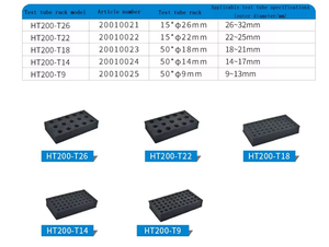Labors chüttler 2500 U/min Geschwindigkeit Mehrfach rohre ABS-Labor instrument - Product Image 2