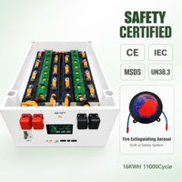 Batería Lifepo4 de 48V/51.2v 280ah 314ah 330ah, Estilo Apilable JK V19 BMS, Paquete de Baterías Lifepo4 con Bluetooth para RV y Hogar