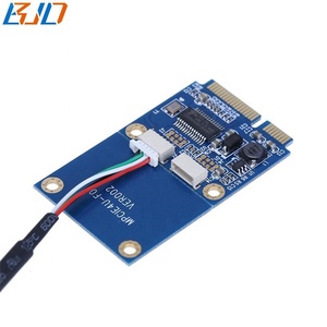 Mini Pci-E MPcie Để 2 X USB 2.0 Kết Nối Adapter Chuyển Đổi Thẻ Với Cáp Mở Rộng 0.3M - Product Image 2