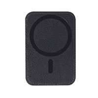 F & C dompet kulit PU magnetik, penyangga dompet dengan sandaran, pemegang kartu kredit telepon Magnet kuat