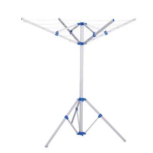 Étendoir à linge rétractable en aluminium extensible de haut niveau support de <span class=keywords><strong>tour</strong></span> <span class=keywords><strong>pliable</strong></span> <span class=keywords><strong>séchoir</strong></span> à linge rotatif pliant - Product Image 5