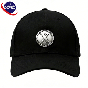 Gorra de Béisbol QZFSO Personalizada de Alta Calidad, Gorra de Béisbol de Metal con Diseño Moderno y Popular de Hip Hop, Gorra Trucker de Ala Ancha - Product Image 1