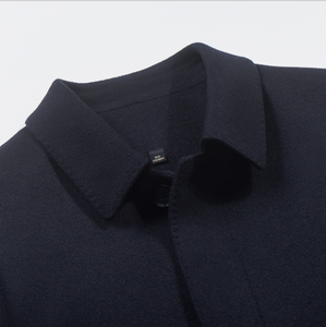 Лучшее мужское зимнее пальто теплое шерстяное пальто модный дизайн для мужчин 2020 - Product Image 3