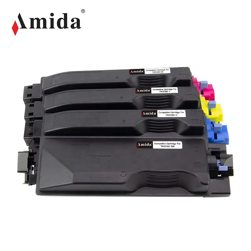 Amida nuevo precio Compatible impresora en Color de TK-5282/5283/5284 cartucho de tóner TK5280 TK-5280