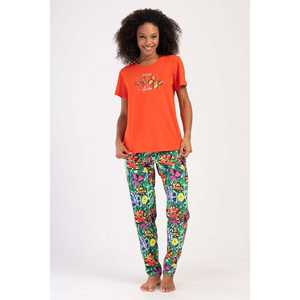 ชุดนอนผู้หญิงไซส์ XXL คอกลม ผ้าโมดอล ชุดเซ็ตกระดุมผ่าหน้า เอวยางยืด ผ้ารักษ์โลก ทรงโอวัล ชุดคลุมแบบสั่งทำพิเศษสำหรับใส่ที่บ้าน-ขั้นต่ำสั่งซื้อ 2 ชิ้น - Product Image 4