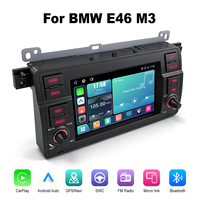 Radio para Auto Rhythm Linux para BMW Serie 3 E46 M3, CarPlay Inalámbrico, Android Auto, Arranque Rápido, Unidad Principal con Perillas Físicas, Pantalla IPS