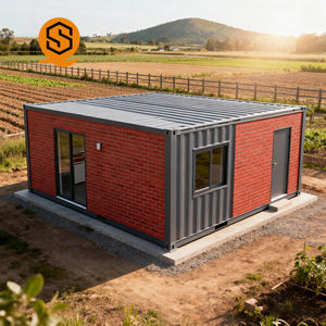 Shinestone ตู้คอนเทนเนอร์ใช้ในเชิงพาณิชย์กลางแจ้งคลังสินค้า20FT บ้านเคลื่อนที่ตู้คอนเทนเนอร์คาเฟ่บาร์ร้านอาหารฟาสต์ฟู้ด - Product Image 4