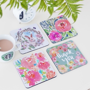 High Quality Mdf Coasters for Sublimation Classic Style Cork Round Coaster Durable Drink Mdf Coasters