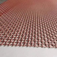 BAIKE - Maille de fil de cuivre pur tissée avec procédé de pliage pour l'isolation acoustique des murs et le blindage électromagnétique