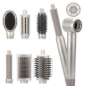 2025 nuova tendenza Hair Styler 8 in 1 Multi Styler <span class=keywords><strong>spazzola</strong></span> lisciante One Step <span class=keywords><strong>phon</strong></span> 110000rpm ad alta velocità <span class=keywords><strong>spazzola</strong></span> per asciugacapelli - Product Image 1