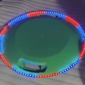 Elf Buddy's Magic Saucer Led Light Up Snow Sledding Disc For Kids And Adults Outdoor Winter Fun Toy - Product Image 2