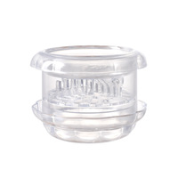 Presse-ail manuel, hachoir, écraseur, batteur, gadget pour purée, éplucheur, outil de cuisine en plastique transparent