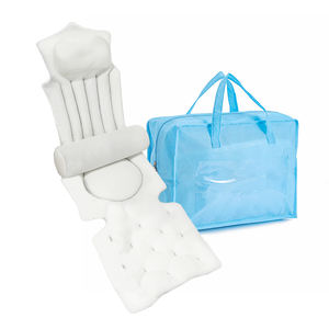 Oreiller de bain de luxe pour tout le corps - Oreiller de bain en maille 4D, soutien pour la tête et le dos pour <span class=keywords><strong>jacuzzi</strong></span> - Product Image 4