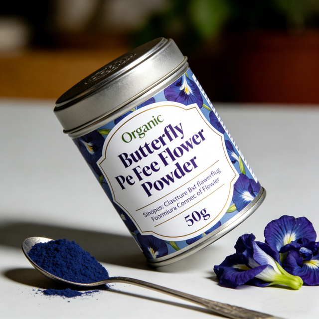 Wholesale Private Label 450 Mesh Organic Butterfly Pea Flower Powder Blue Matcha Powder