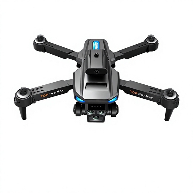 P10 Dual-Camera HD Plastic Drone with 360 Smart Obstacle Avoidance 3D Flips Quadcopter RC Toy for Kids