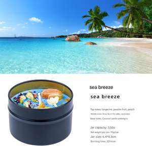 Candele per Aromaterapia di Alta Gamma in Lattina Cera di Soia Candele Profumate Fiori Secchi Candele per Aromaterapia all'Ingrosso - Product Image 5