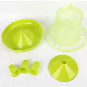 Nouveau Distributeur <span class=keywords><strong>de</strong></span> Nourriture Portable Entièrement Automatique 4/8kg Facile à Utiliser pour Volailles (Poulets, Canards, Oies, Pigeons) avec Boîtier – Garantie 1 An - Product Image 1