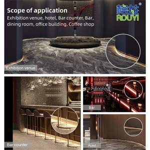 <span class=keywords><strong>Plinthe</strong></span> en aluminium moderne avec éclairage LED, <span class=keywords><strong>plinthe</strong></span> en métal avec lumières LED, plinthes en aluminium - Product Image 5