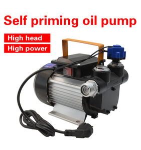 Hoge capaciteit elektrische olietrommelpomp 220V 110V diesel transportpomp oliepomp 550W 60L/min automatische uitschakeling - Product Image 6