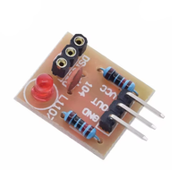 Módulo de Sensor Láser Receptor, Módulo de Sensor Láser sin Tubo Modulador, Interruptor de Relé de Nivel Alto y Bajo, Sensor Láser de 5V
