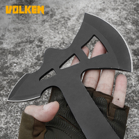 Açık survival çok aracı balta yüksek sertlik paslanmaz çelik savaş baltası kurtarma yangın baltası