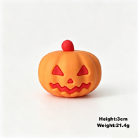 Décorations de gâteau d'Halloween : Ensemble de décorations avec démon, citrouille, fantôme, doigts de squelette pour gâteaux d'anniversaire d'enfants et décorations de gâteaux DIY