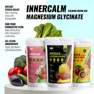 Энергетический напиток малинового лимонада с порошком глицината магния ашваганда, витамин D 3 - Product Image 2