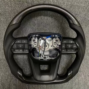Volante de Fibra de Carbono para Toyota Hilux N70 N80 Fortuner Land Cruiser LC300 LC200 Prado LC79 GR, Accesorios para Auto - Product Image 1
