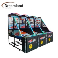 Machine de jeu d'arcade de tir au basket-ball à pièces de monnaie de haute qualité MAKER pour le basket-ball de rue avec fonctionnement à jetons